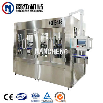 6000-8000BPH全自动水洗灌装盖三合一机(型号:XGF18-18-6)