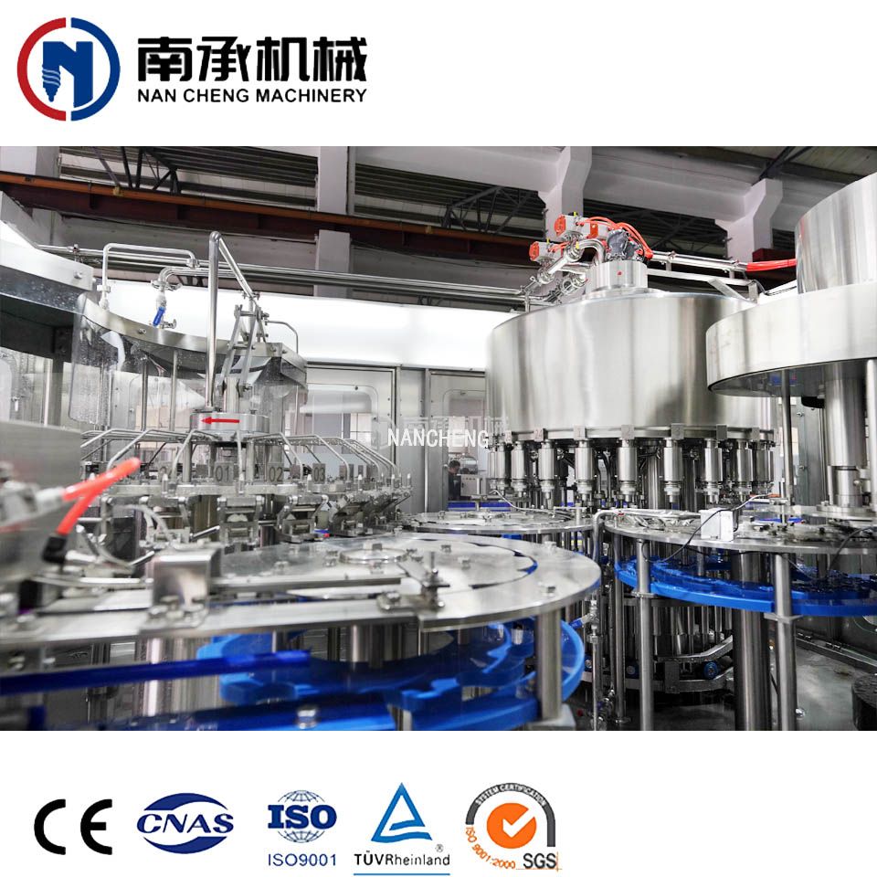 10000 瓶/小时热灌装生产设备灌装机(型号:RXGF24-24-8)