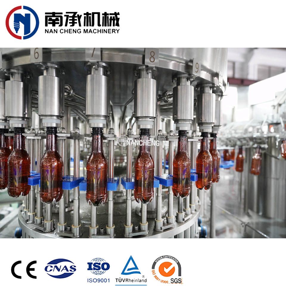 10000 瓶/小时热灌装生产设备灌装机(型号:RXGF24-24-8)