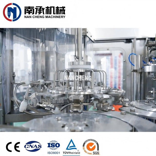 2000-30000瓶/小时全自动饮料/碳酸饮料/CSD清洗灌装旋盖三合一机(型号:DXGF12-12-5)